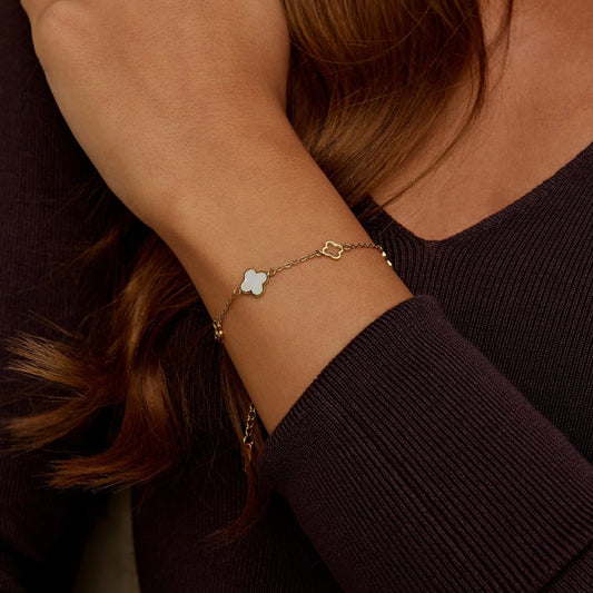 Lucia Kløver Armbånd