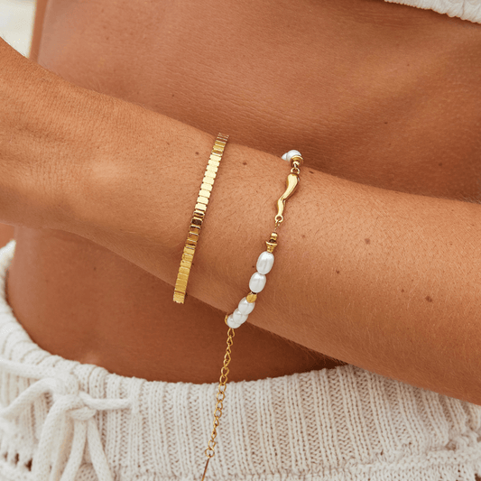 Tara Gold Armbånd