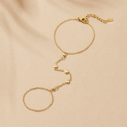 Freya Crystal Håndkæde Armbånd