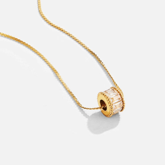 Gigi Crystal 18K Guld Halskæde
