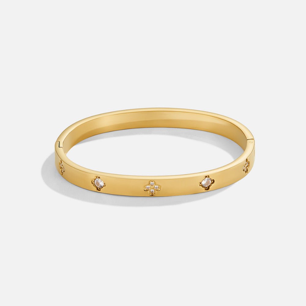 Guld Kløver Armbånd