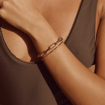 Jihan Chunky Chain Armbånd