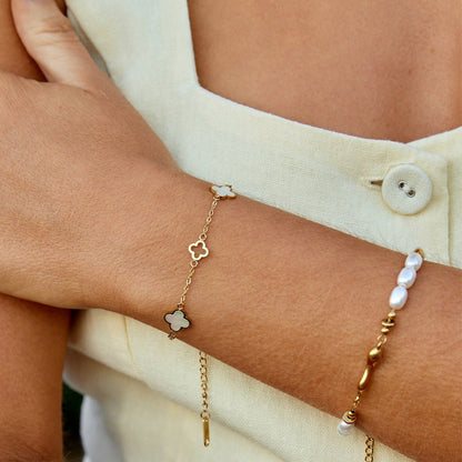 Lucia Kløver Armbånd