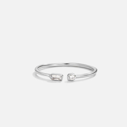 Serena Sølv Krystal Ring
