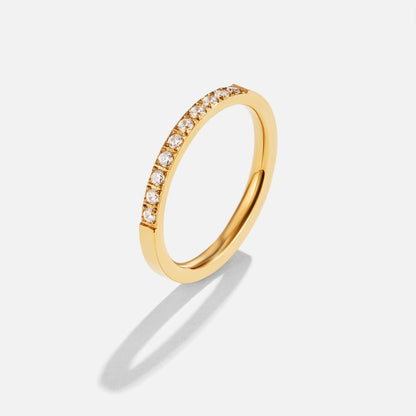 Tidøs Skønhed 18K Krystal Ring