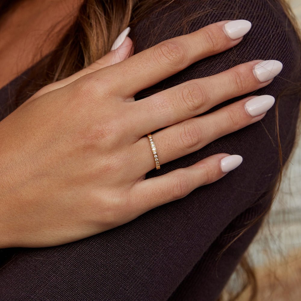 Tidøs Skønhed 18K Krystal Ring