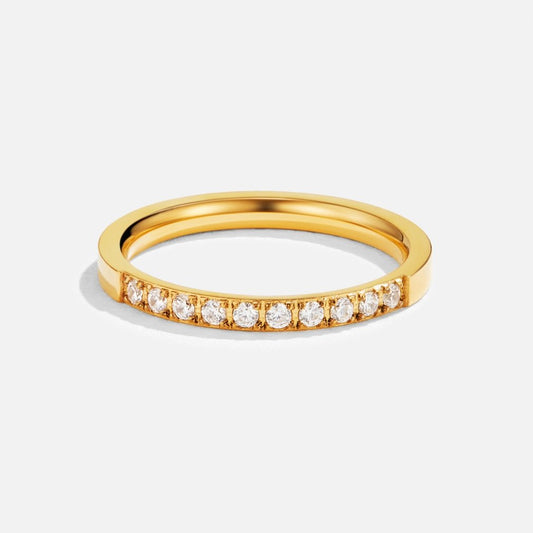 Tidøs Skønhed 18K Krystal Ring