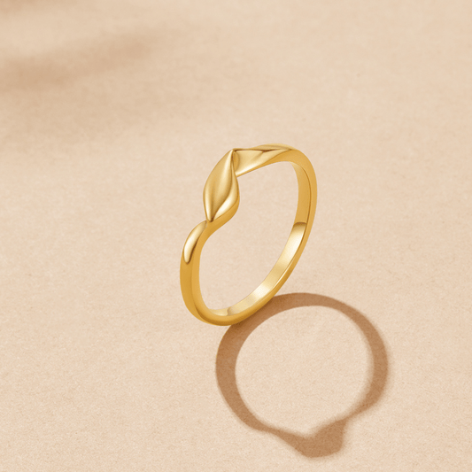 Twisted Athena Guld Ring